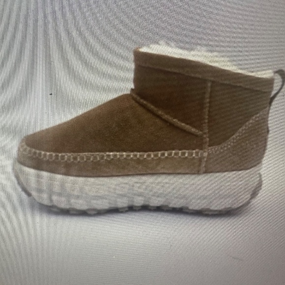 UGG Venture Daze Ultra Mini Chestnut Boots 1158200 Women's Size 8 Mens Size 7 - Picture 6 of 7